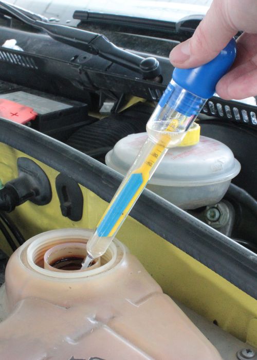 car coolant check